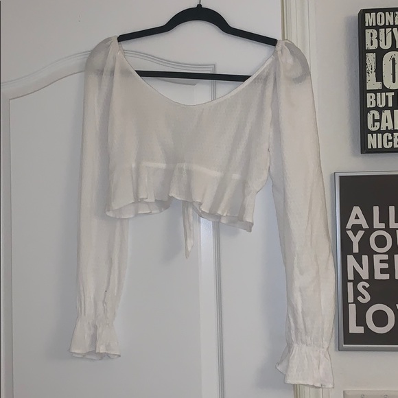 Cotton Candy LA Long Sleeve Crop - Picture 3 of 3